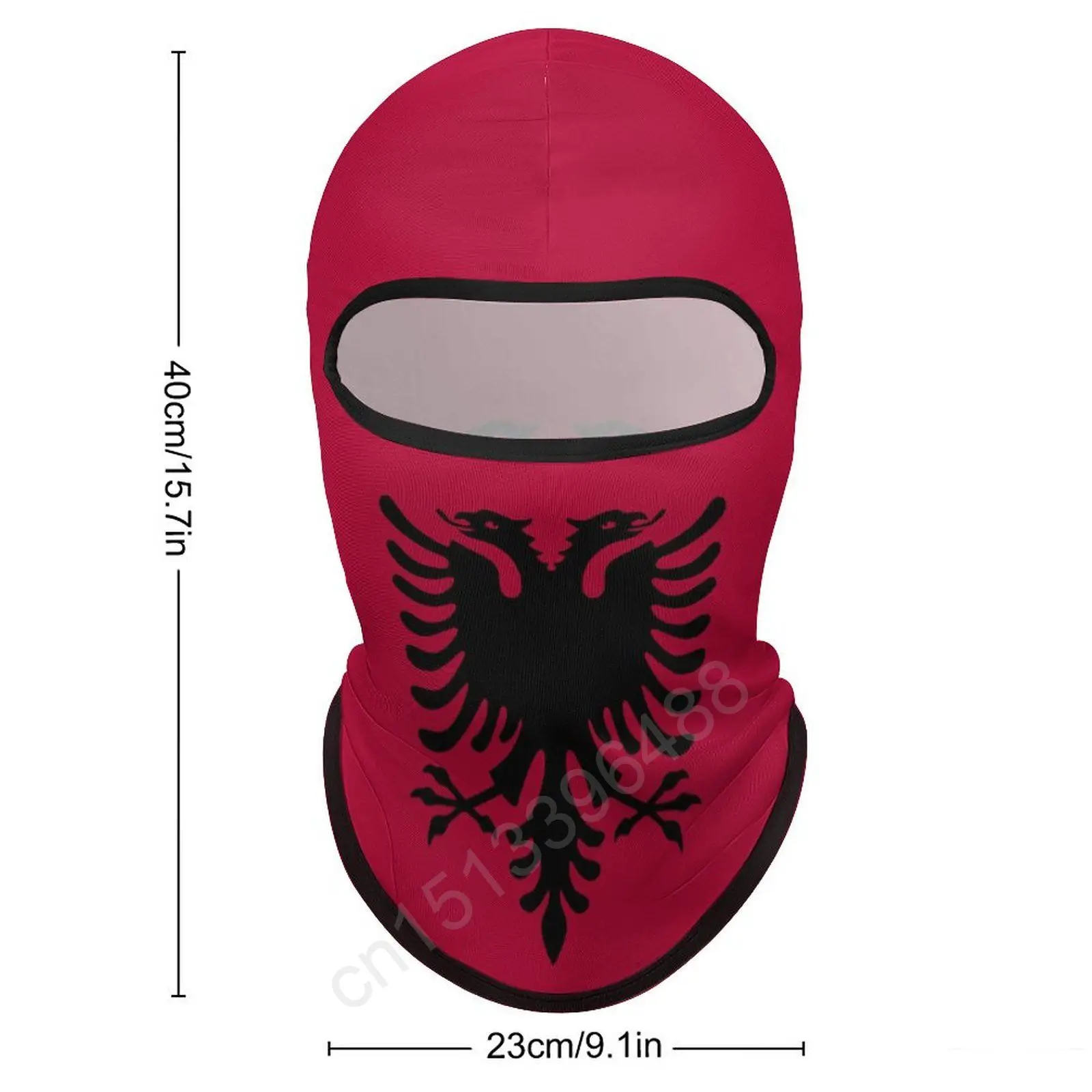 Albania Cycling Cap Quick Dry Headband Head Scarf Running Hat Bandana Ciclismo Wind Sunscreen Dustproof CS Masked Hood Caps