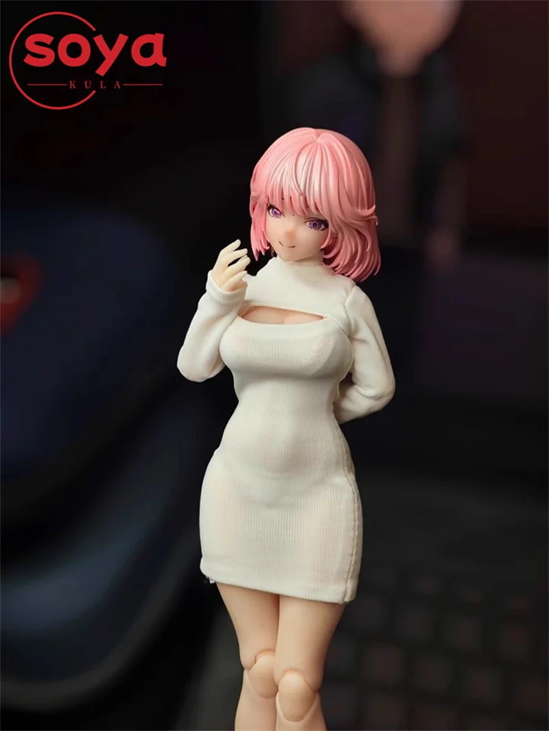 1/6 1/12 Scale Female Open Chest Dress Clothes Model Fit 12-inch 6-inch Soldier Action Figure Body Dolls