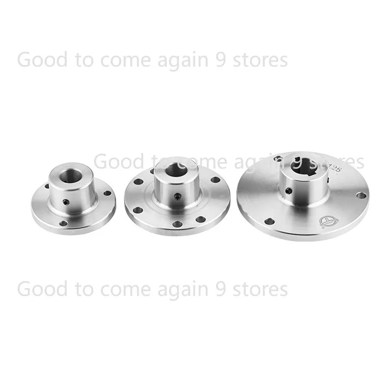 1pc Spindle Thread Chuck Flange Back Plate Base Adapter K11-80 K12-80 K72-80 Quenching High precision