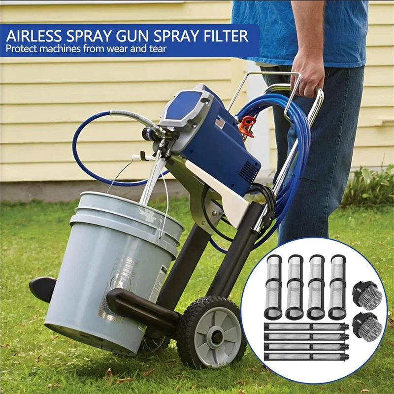 

Filter Strainer Set For Spray Tool Compatible With 390 395 490 Heat-Resistant Suction Pipe