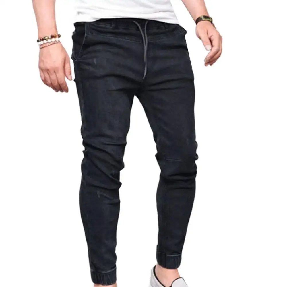 

Men's Jeans Harem Pants Fashion Pockets Desinger Loose Fit Baggy Jeans Men Stretch Retro Streetwear Relaxed Tapered Jeans