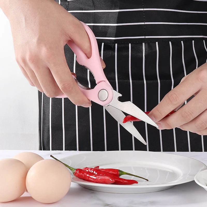 

1pcColored Portable Stainless Steel Scissors Home Tailor Shears School Office Supply Cutter Student Stationery Gift Cutting Tool