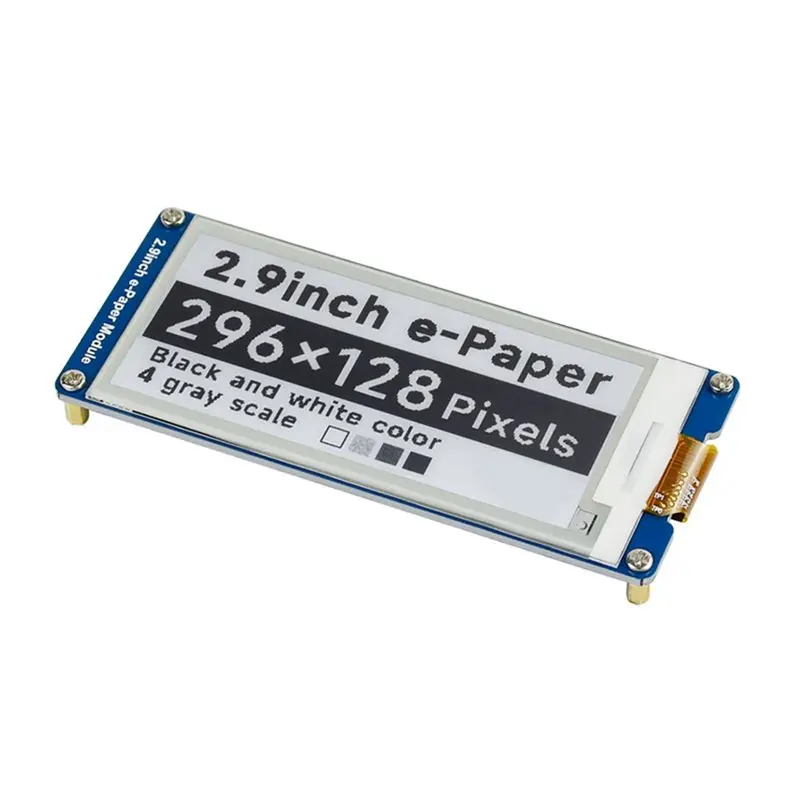Écran électronique DIY B27B, module d'affichage E-Paper E-Ink 2,9 pouces 296x128 pour Raspberry Pi Jetson Nano, interface SPI