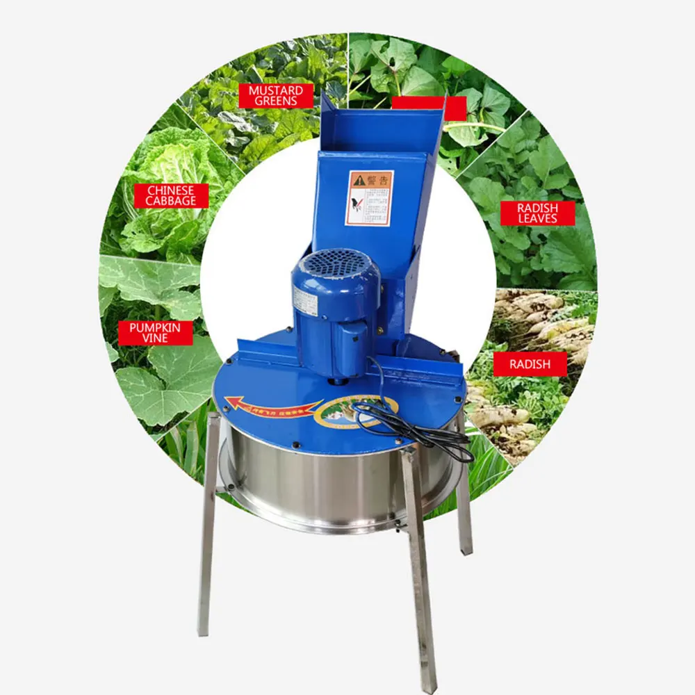 1.5kw 220V Gras Chopper Gras Chopper Kleine Agrarische Grinder Feed Chopper Plantaardige Chopper