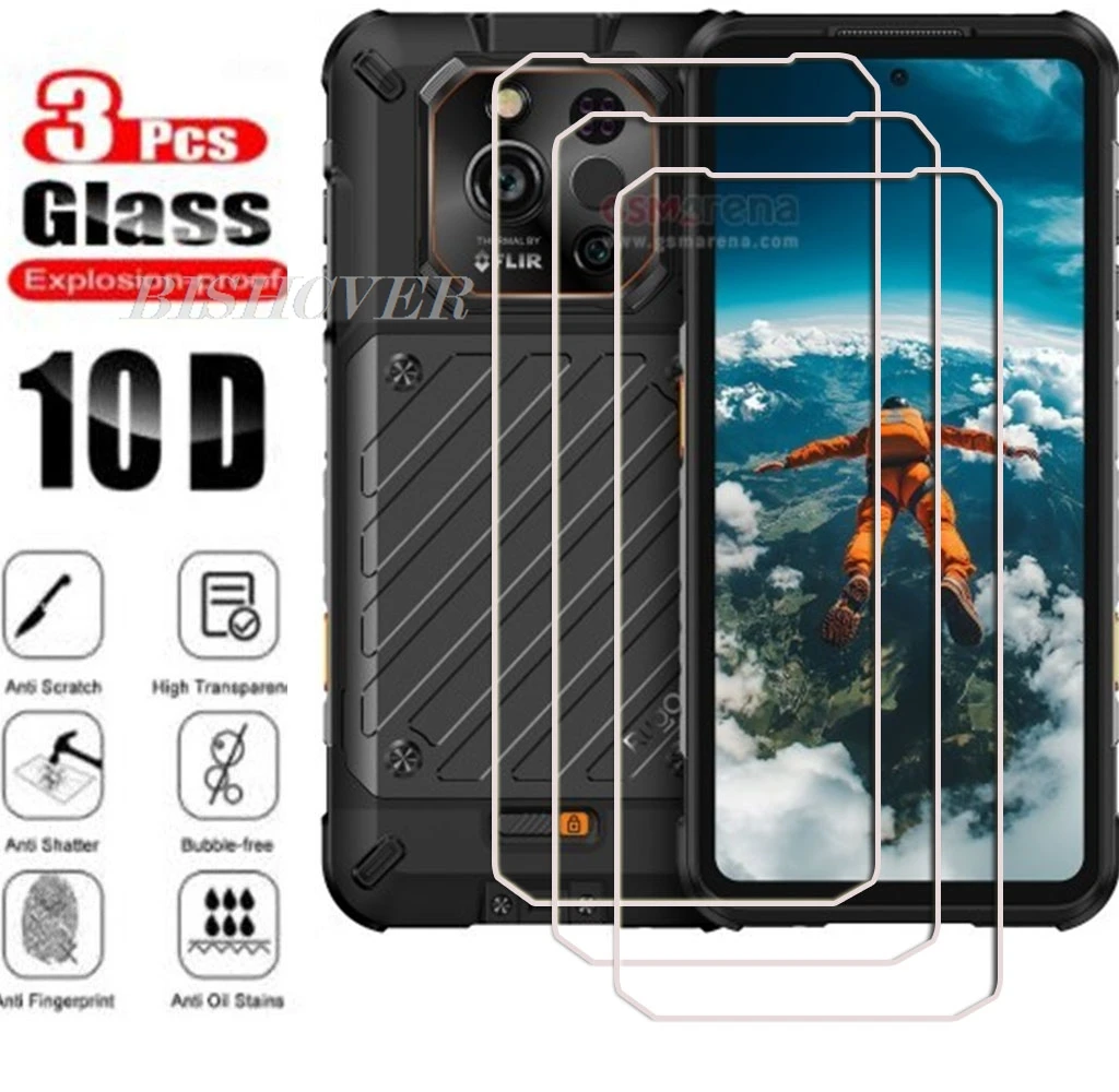 3PCS 9H 2.5D Tempered Glass For Ulefone RUGONE XEVER 7 PRO 6.67" 2025 RUGONE XEVER 7 Screen Protective Protector Film