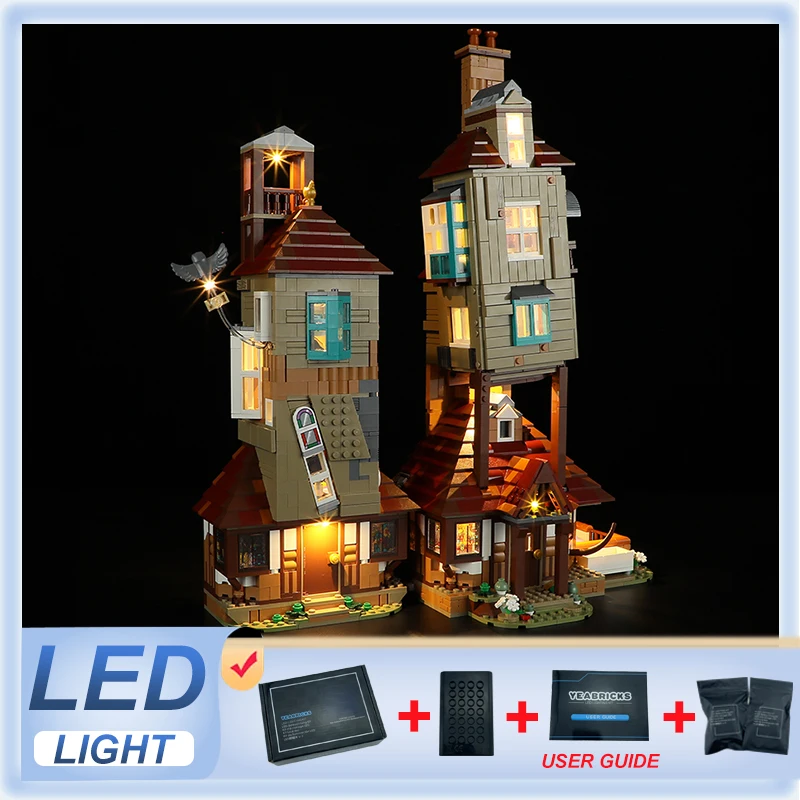 

DIY LED Light Kit For LEGO 76437 The Burrow (Only LED Light,Without Blocks Model)