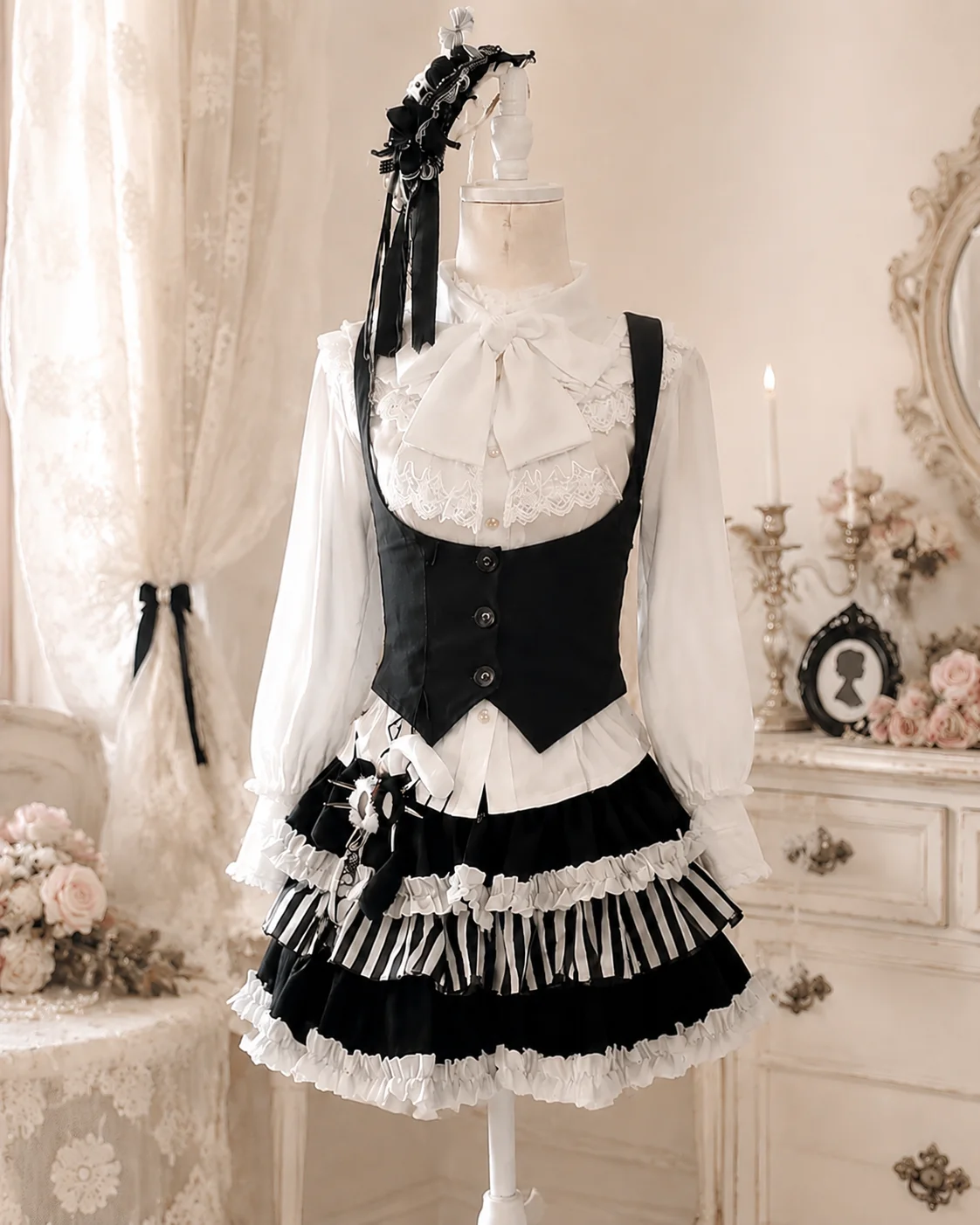 French Court Vintage Elegant 3 - Women Formal Blouses For Evening Wear ulasan dan harga