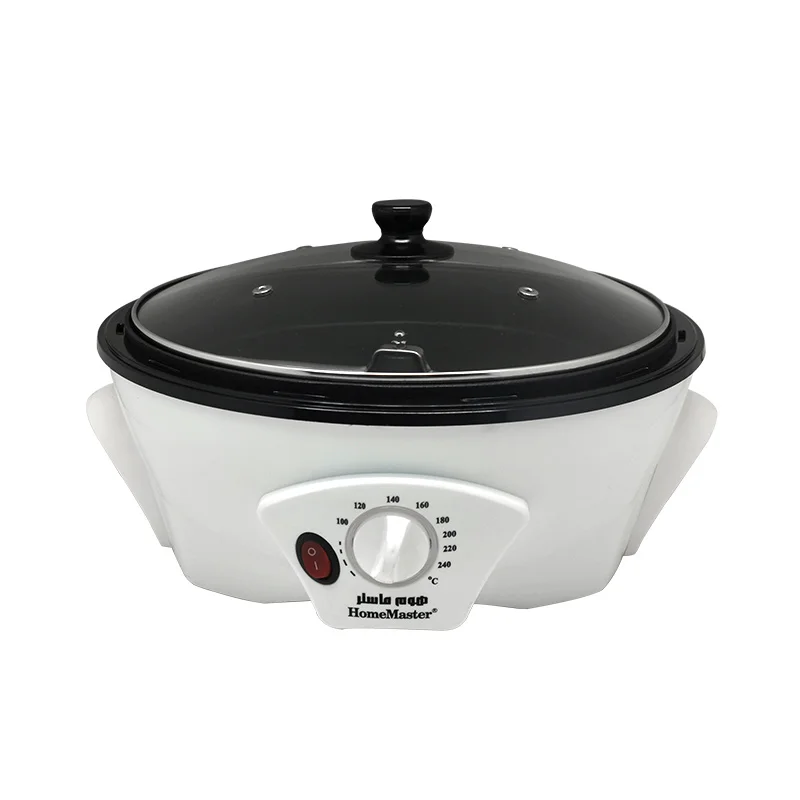 ครัวเรือนกาแฟคั่วกาแฟ Bean ถั่วลิสง Nut Bean เครื่องเบเกอรี่ 220V ทนทาน Coffee Bean Roaster