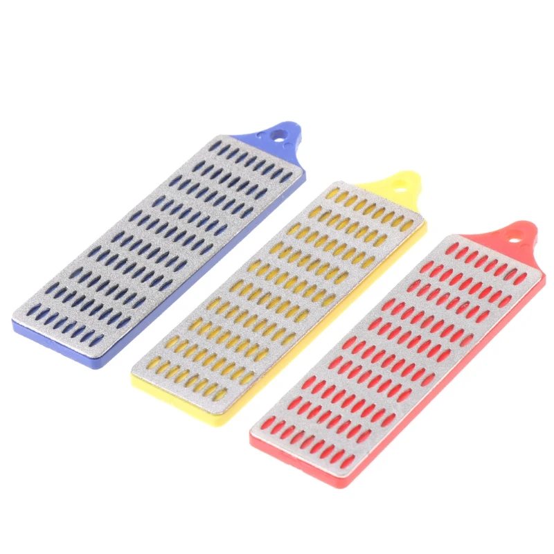 F92C 3 PCS RAIND ROALNENG WHETTONE SET Грубый средний мелкий заточка ножа Камень