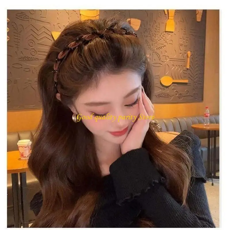 

M4YA Black Hairband Wedding Beautiful Hair Hoop Accessory Women Headwear