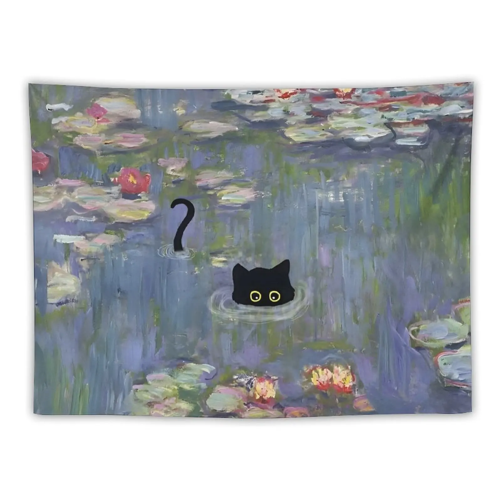 

Cat Monet Waterlily Tapestry Home Decoration Accessories House Decorations Bedrooms Decor Home Decor Aesthetic Tapestry