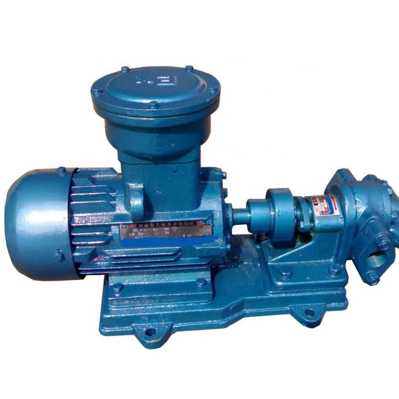 Lubrecating oil diesel fuel oil food oil transfer gear pump with safety valve