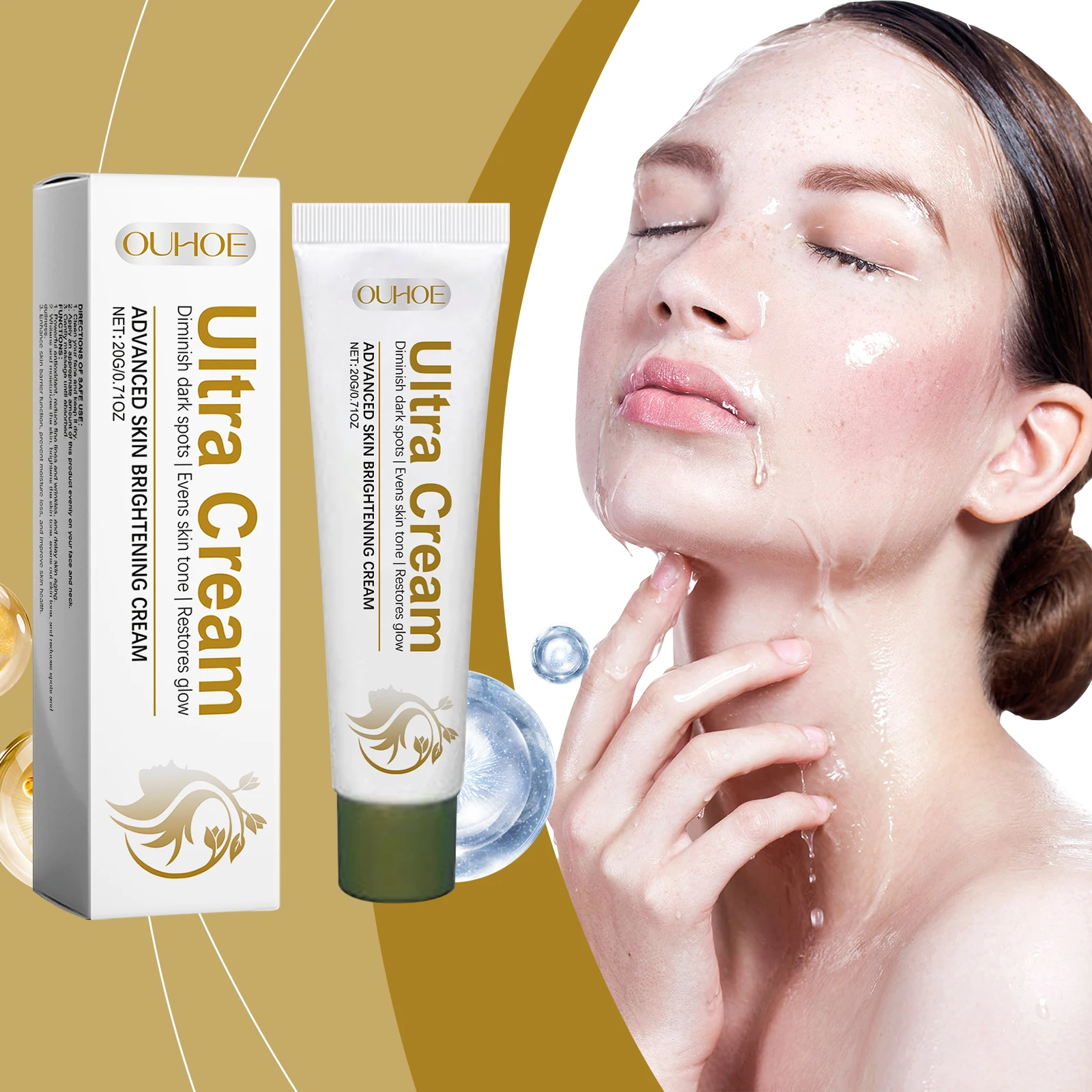 Skin Hydrating Cream - Gentle Moisturizing, Hydrating Softening Nourishing Facial Care