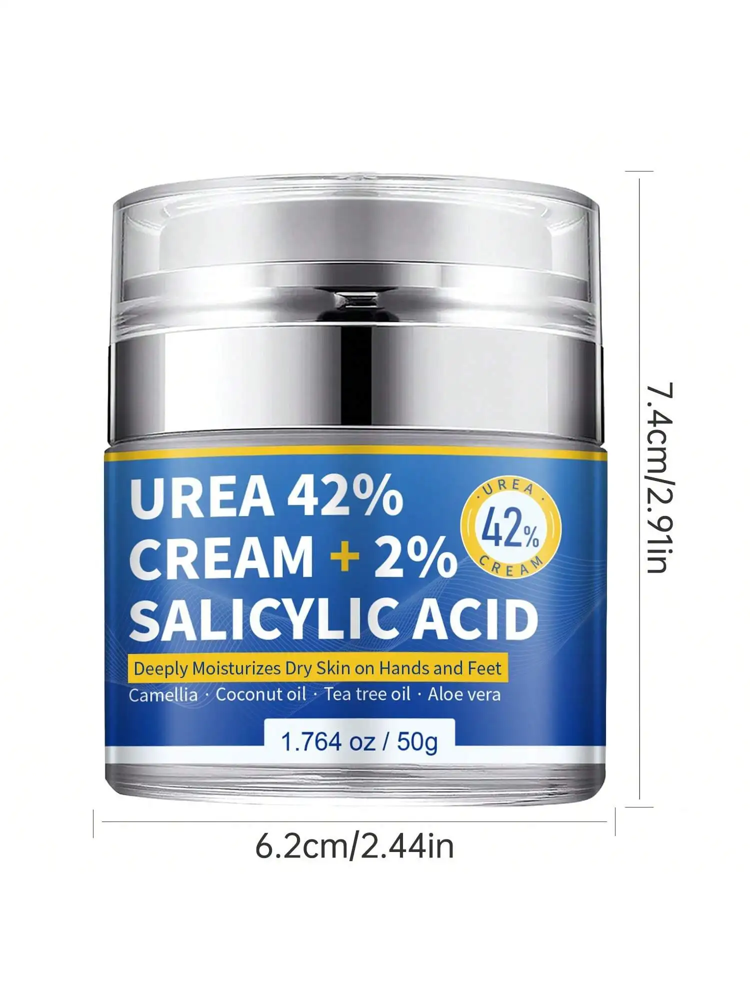 42% Urea Cream Deeply moisturizes dry hands and feet
