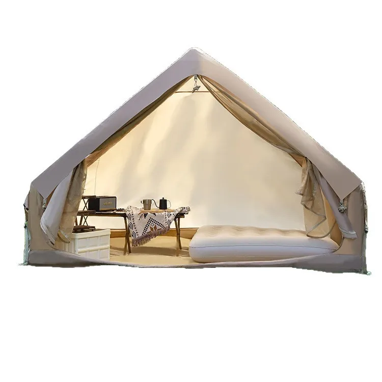 

Luxurious Large Fully Automatic Inflatable Tent for 4-6 People Rainproof Cabin Camping Equipment Portable Outdoor Adventure
