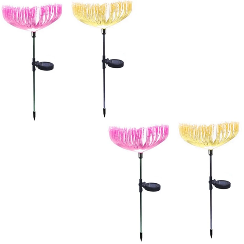 

Solar Lights Outdoor Decorative Solar Flowers Solar Powered Flower Lights Dusk To, Solar Garden Stake Lights