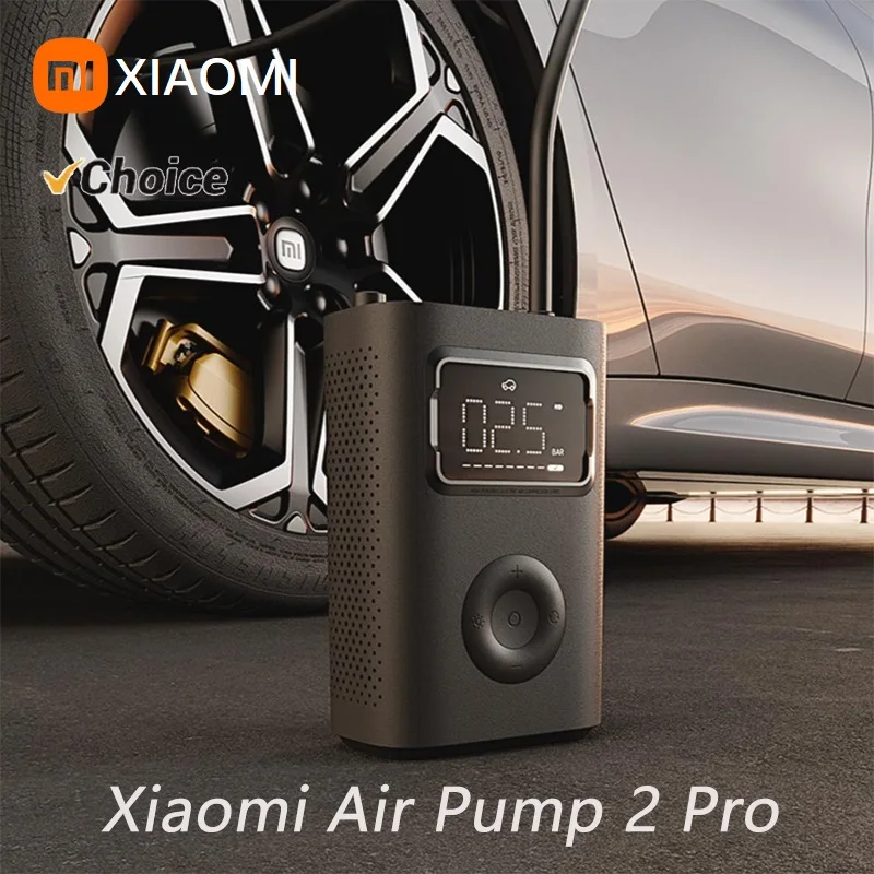 New XIAOMI Air Pump 2Pro Portable Electric Air Compressor Mi Inflatable Treasure 150psi High Pressure Motorcycle Car