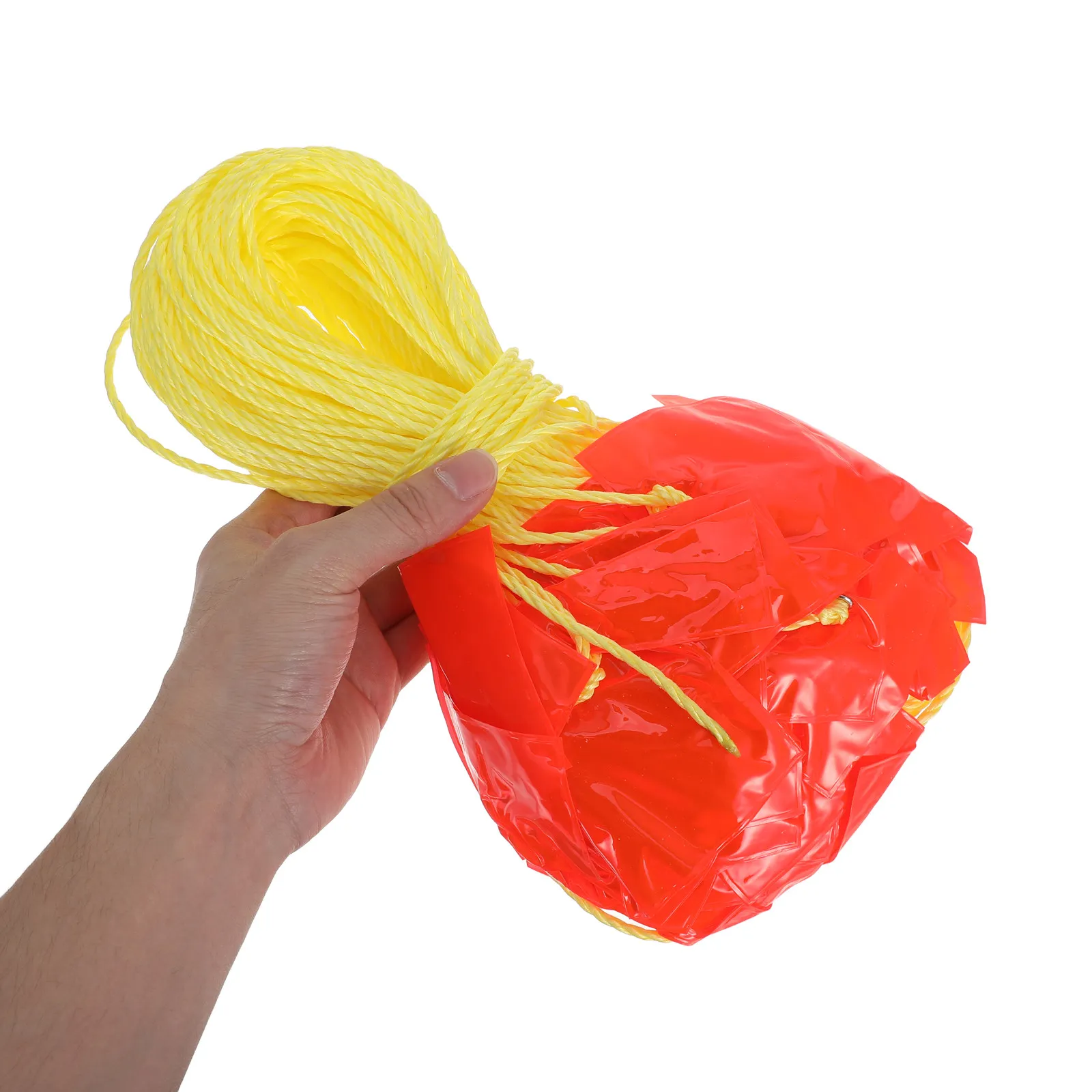 Reflective Safety Flag PVC Square Orange Caution Banner Mesh High Visibility Traffic Warning Sign Road Construction Truck