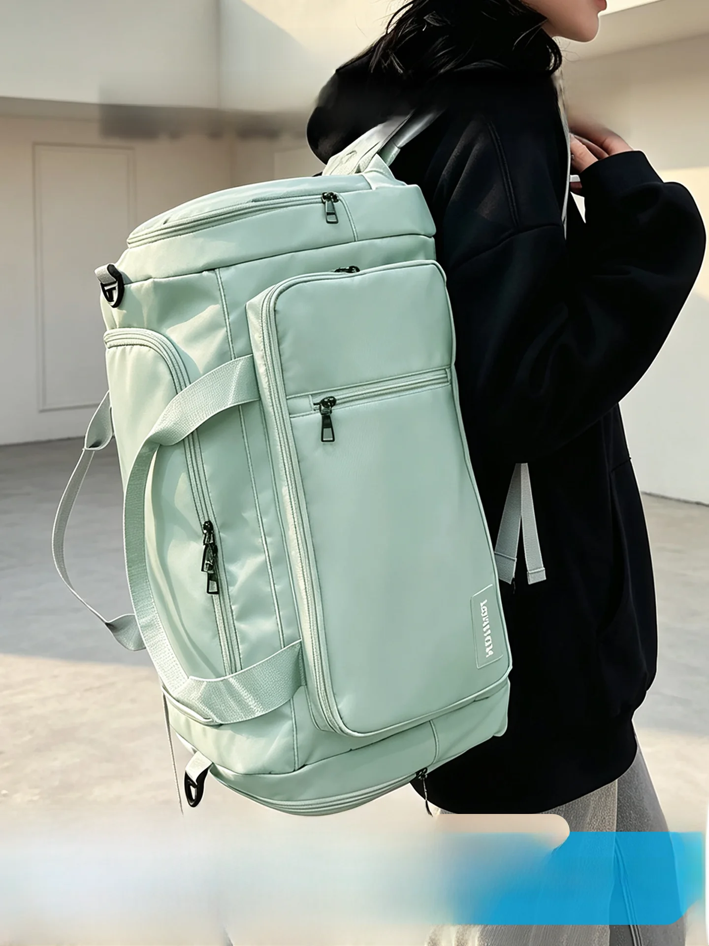 detachable-yoga-travel-backpack-large-capacity-double-shoulder-handbag-fitness-bag-oxford-cloth-sport-scene-luggage-bag