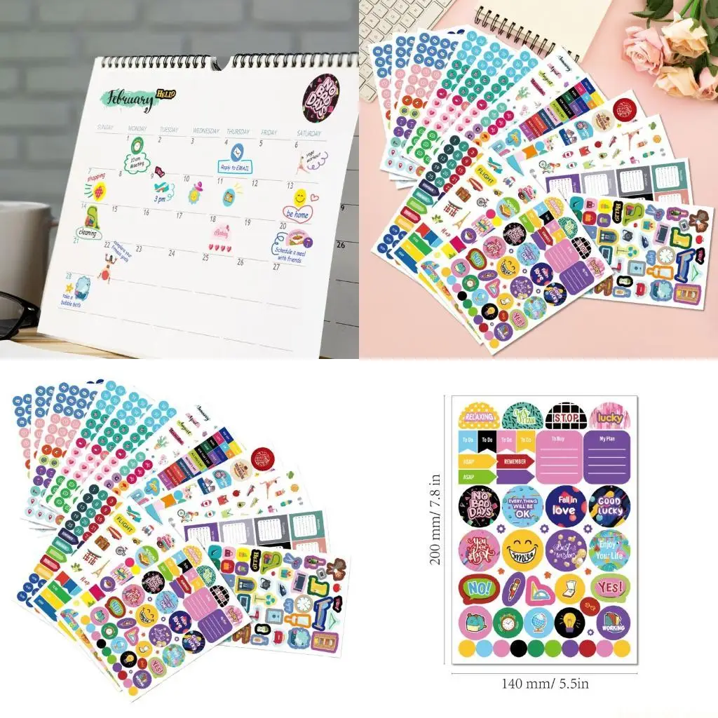 Planner Accessories Calendar Daily Planners Monthly Celebration Planner Sticker