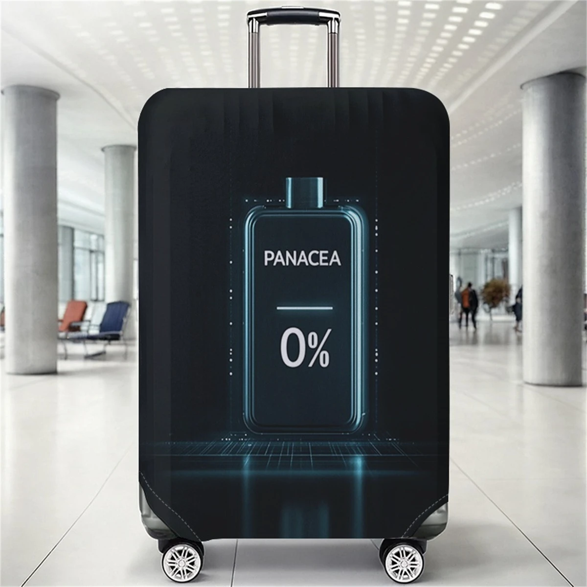 

Energy bottle pattern luggage protection cover, suitable for 18-32 inch luggage covers, luggage handle gloves, travel accessorie