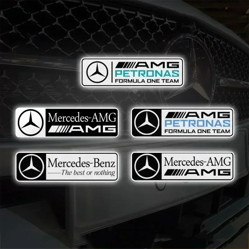 

Светоотражающие наклейки на заднее стекло автомобиля для Mercedes Benz AMG W206 W204 W205 W212 W213 W221 W222 W223 W251 W464 W240