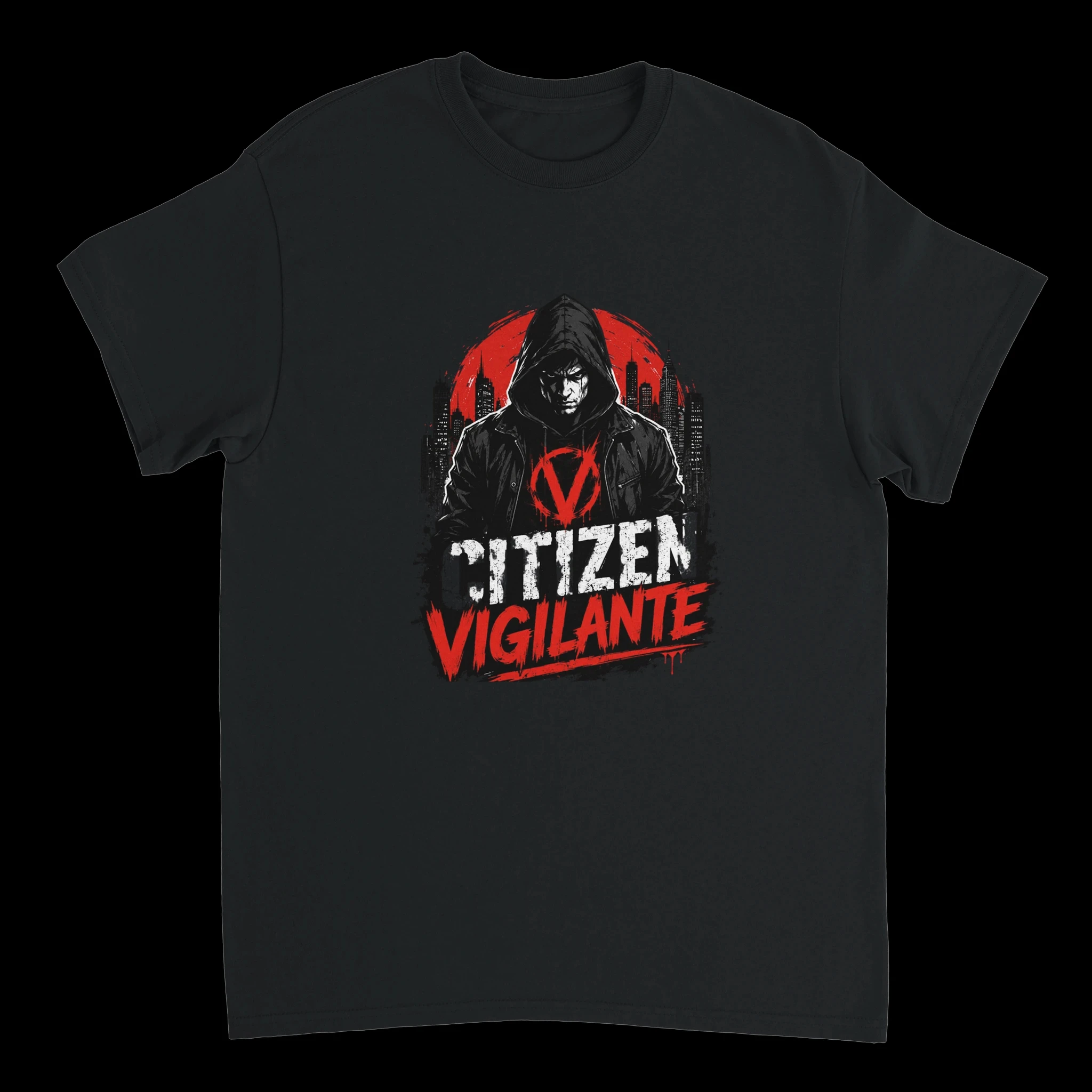 Citizen Vigilante Movie Game Graphic 2026 T-Shirt 100%Cotton Men's Women's Y2k Popular Oversized Funny Tshirt Casual O-Neck Tee