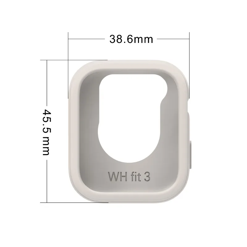 Ремешок силиконовый для Huawei Watch Fit 3, сменный Браслет для Huawei Watch Fit3, защитный чехол для экрана