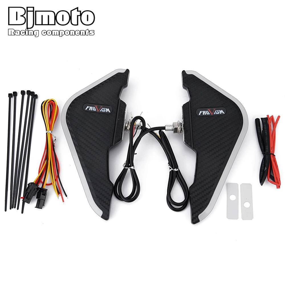 Motorcycle Fairing Turn Signal Decorative Dynamic Wing Kit ForHONDA CBR600 CBR650R CBR1000 CBR300R CBR650F CBR500R