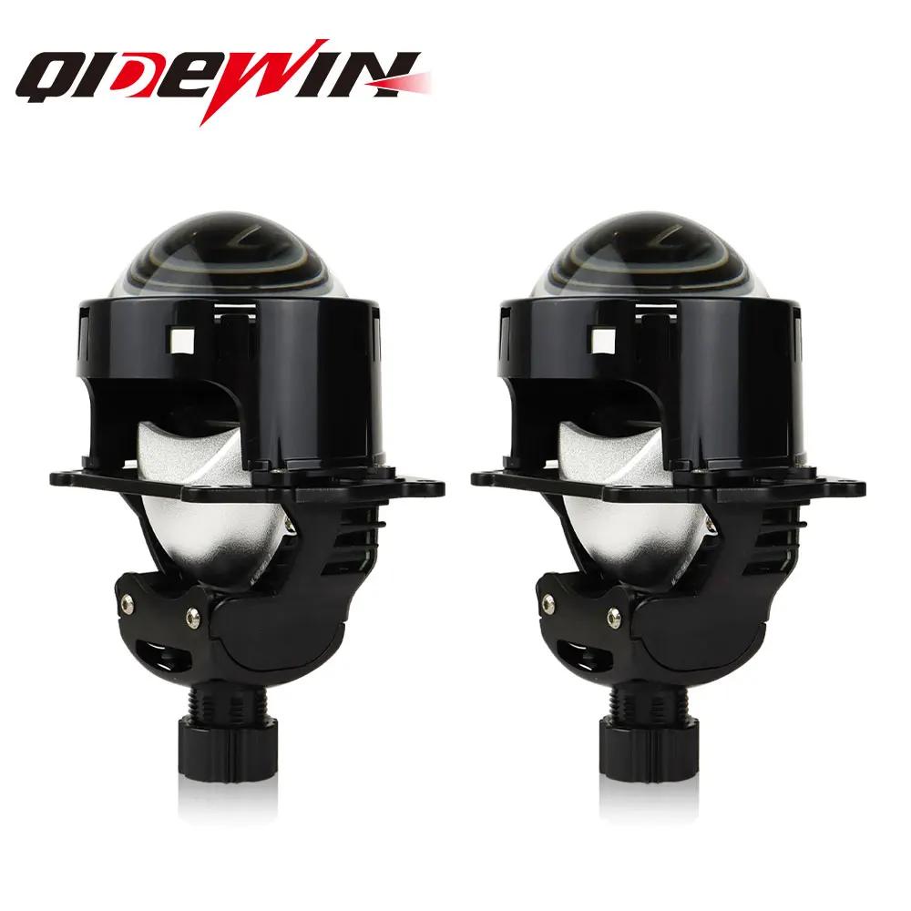 

3.0 Bi Led Projector Lenses Headlight 3R G5 90W D19T 6000LUX White Color Universal Car Headlamp Retrofit Styling