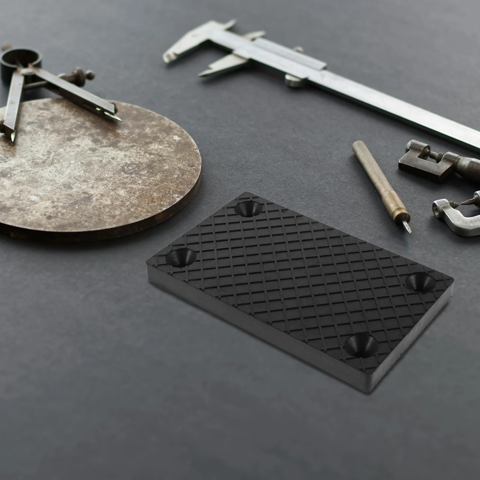 

2pcs Car Lift Rubber Pads Durable Anti-Slip Protection For Automotive Lift Arms Vehicle Jack Support Replacement Parts