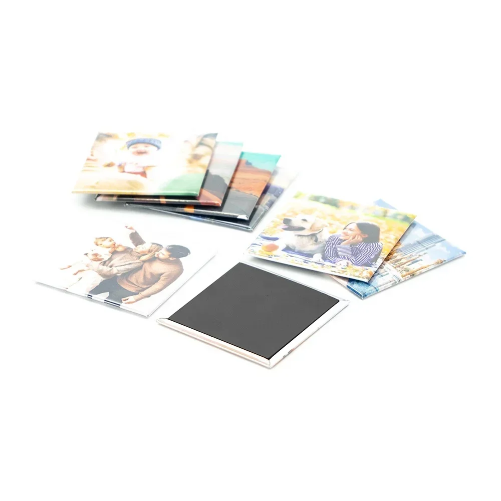 Für eckige Gummimagnetknöpfe 63,5 x 63,5 mm