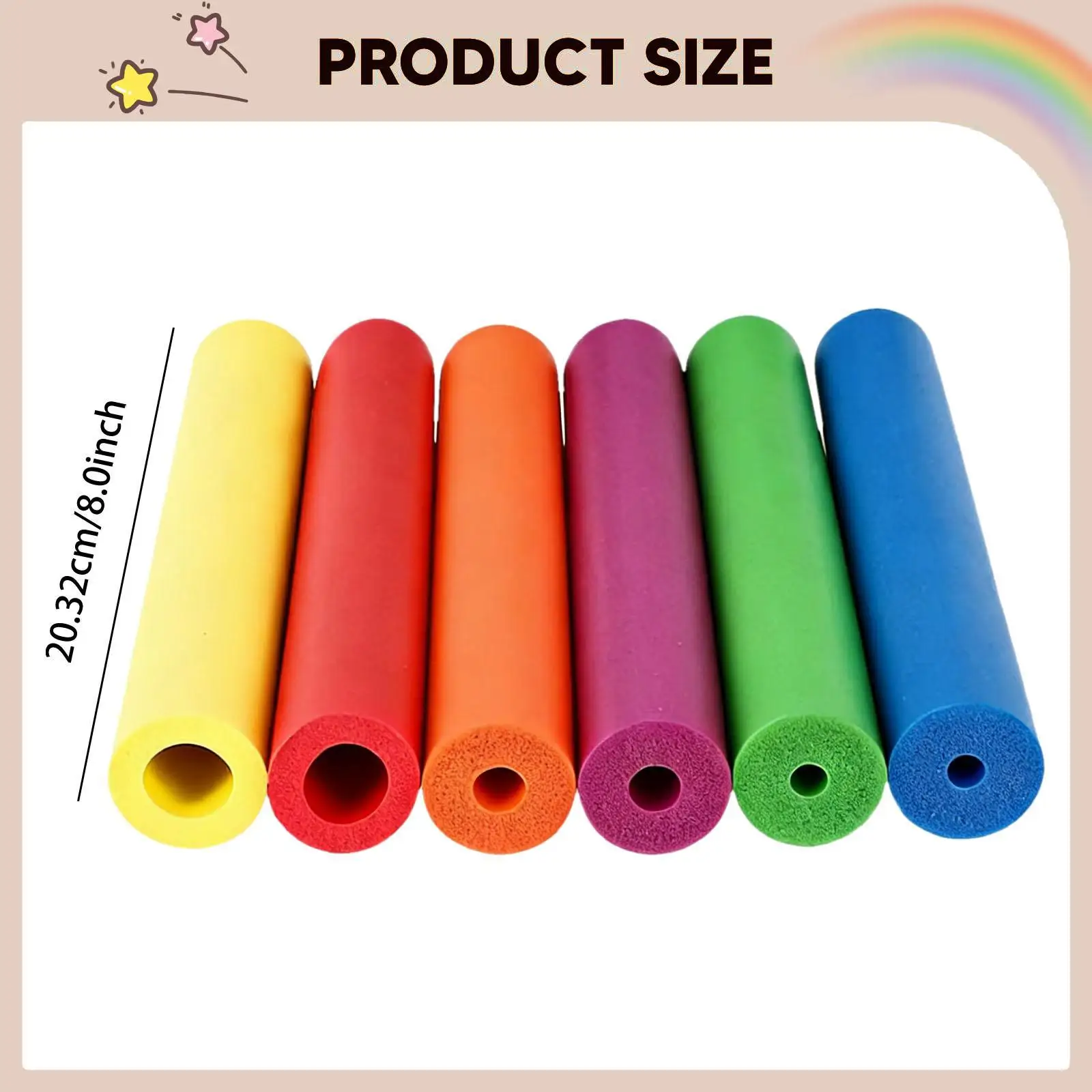 6X Foam Grip Tubing…