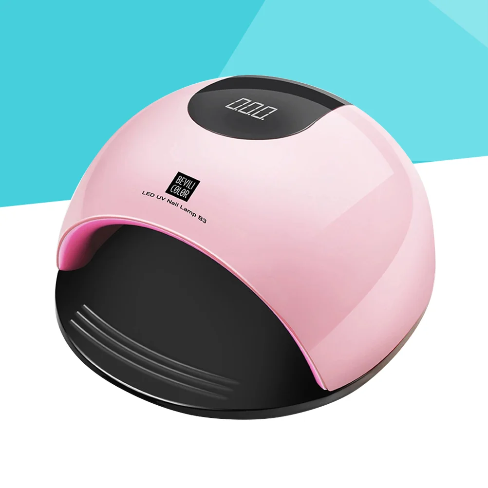 80W UV LED Nail Lamp Dryer for Fingernail & Toenail Gel Nail Polishes Professional Nail Dryer with Sensor and 4 Timer Settings w