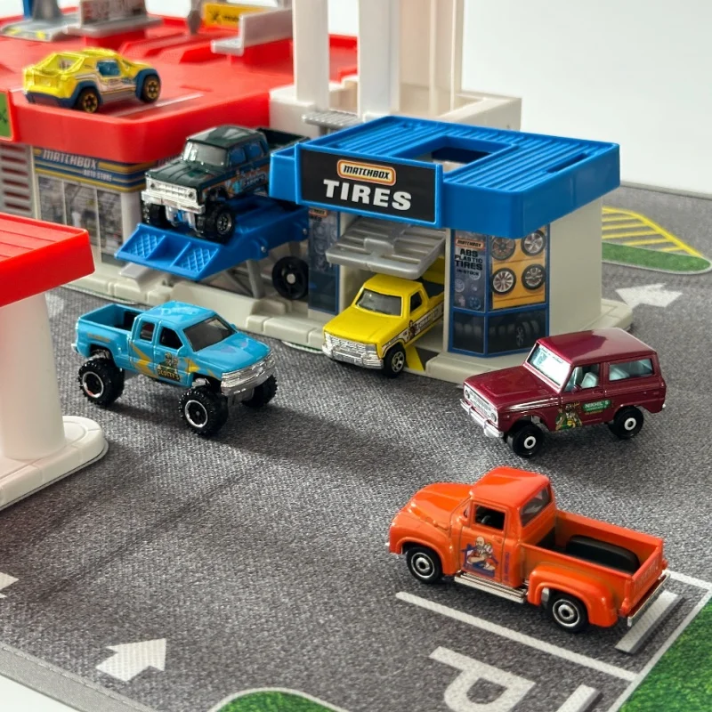 Matchbox GGF12 Complete 6‑Set 1:64 Diecast Car Genuine Mattel Alloy Model Collectible Desktop Ornament Hobby Gift For Car Fans