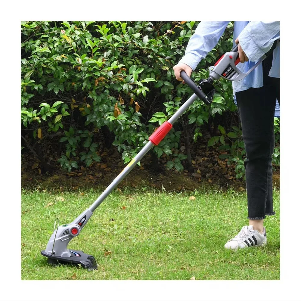 Vertak 40V Cordless Electric String Trimmer, Brushless Edger for Garden Lawn Weed Grass Cutter, Adjustable Telescopic