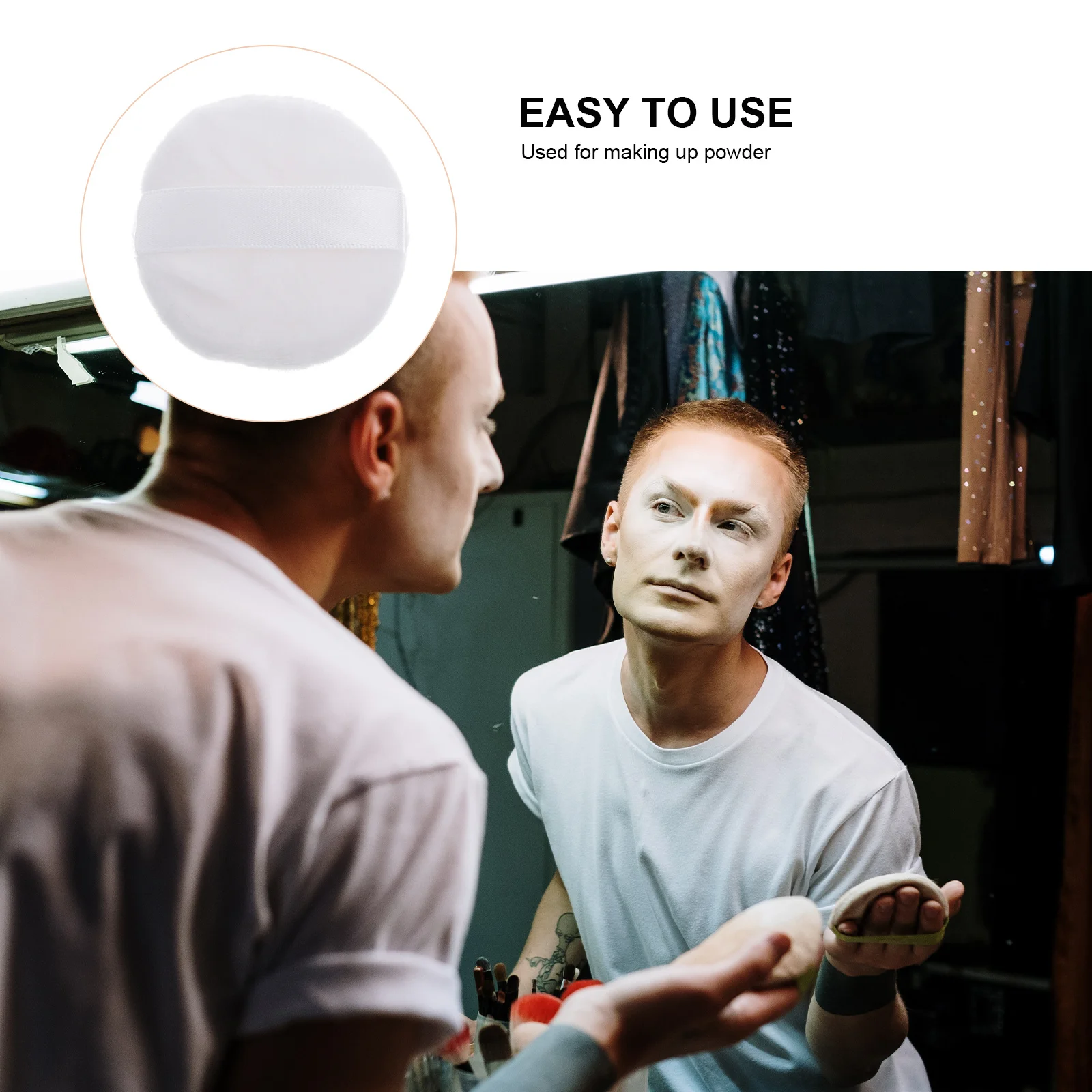 5 szt. Gąbeczek do makijażu, aplikatorów do podkładu, kremu, różu, miękkie gąbki kosmetyczne, akcesoria do makijażu, waciki kosmetyczne