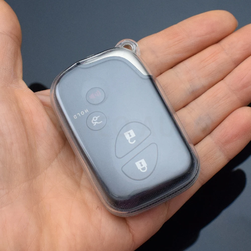 TPU Shell Fob for Lexus IS250 IS300C RX270 CT200H GX400 GX460 ES240 ES350 LS460 GS300 450h 460h Car Remote Key Case Cover
