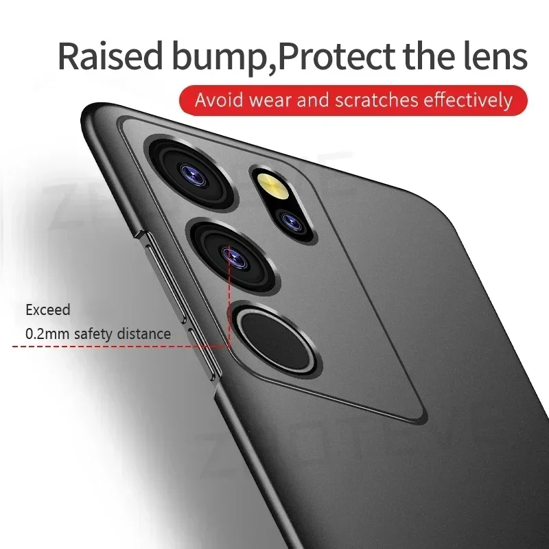 For VivoV29 Pro Case ZROTEVE Ultra Thin Hard PC Matte Cover For VIVO V29 V27 V27E V23 V23E V25 Pro VivoV27 VivoV27E Phone Cases