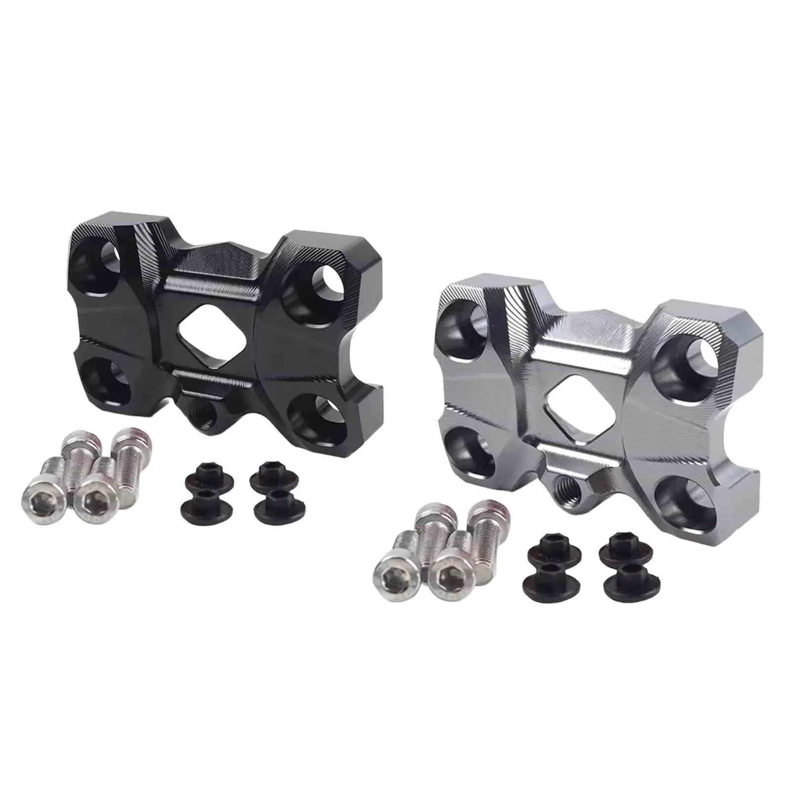 دراجة نارية المقود زيادة الناهض المعادن جبل المشبك المدمجة التوجيه ترقية لهوندا PCX160 PCX