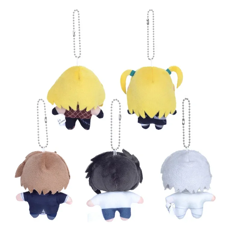 5 Style 9cm New Death Note Plush Toy Pendant Misa Amane Yagami Light Mihael Keehl L Lawliet Dolls For Kids Adults Gift