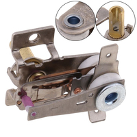 AC 250V 16A Adjustable Temperature Switch Heating Bimetal Thermostat KDT-200 For Electric Heaters Electric Irons Rice Cookers