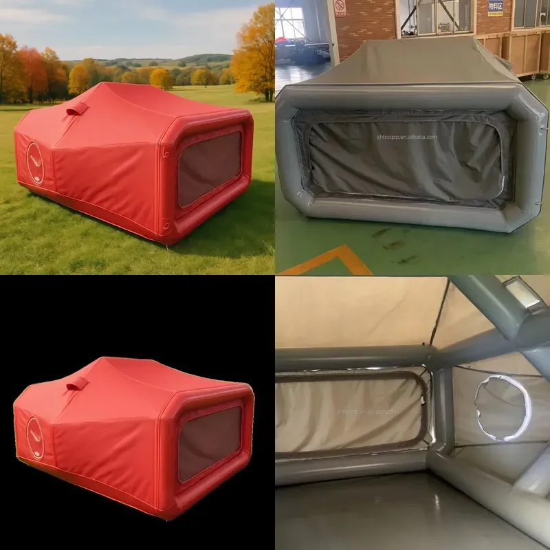 Air Tent Inflatable Colorful Tent Custom Waterproof Portable PVC Inflatable Camping House Outdoor Camping Tent