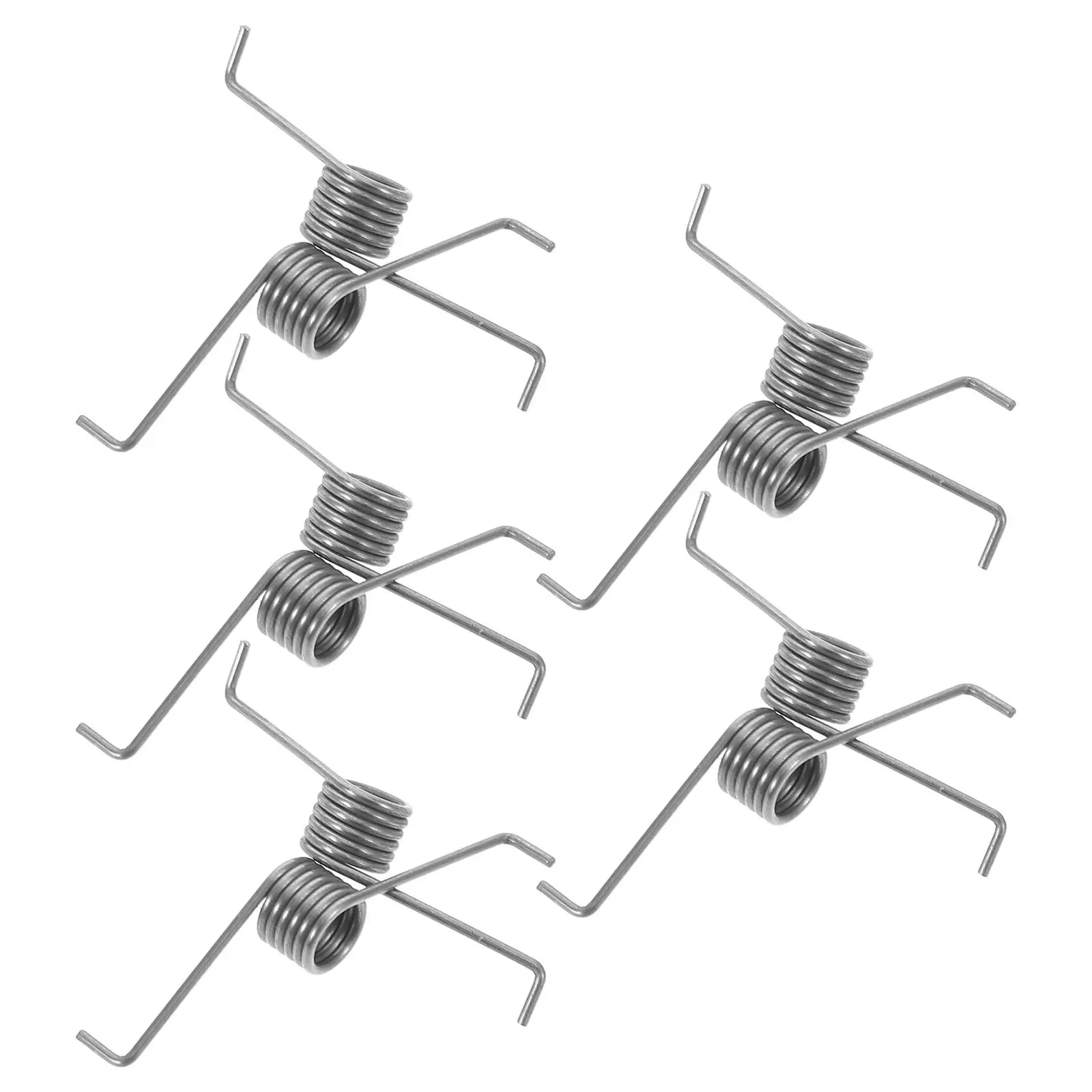 10Pcs Trash Can Torsional Spring High Elasticity Replacement for Household Outdoor Lid Opening Mechanism Foot Pedal Press Trash