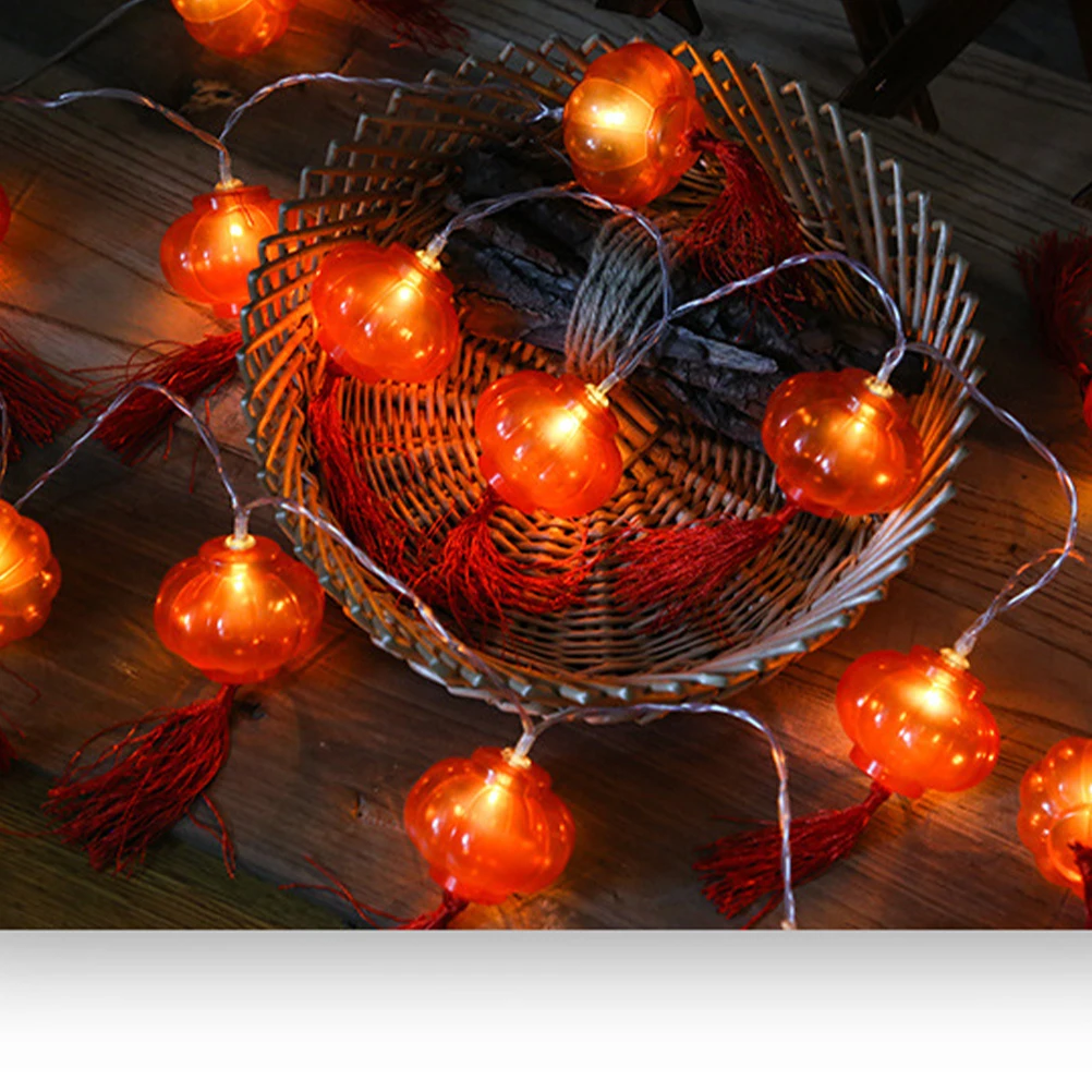 

Lantern Shaped String Lights High Quality LED Decorative Light for Christmas New Year Party Festival Holiday Yard Garden