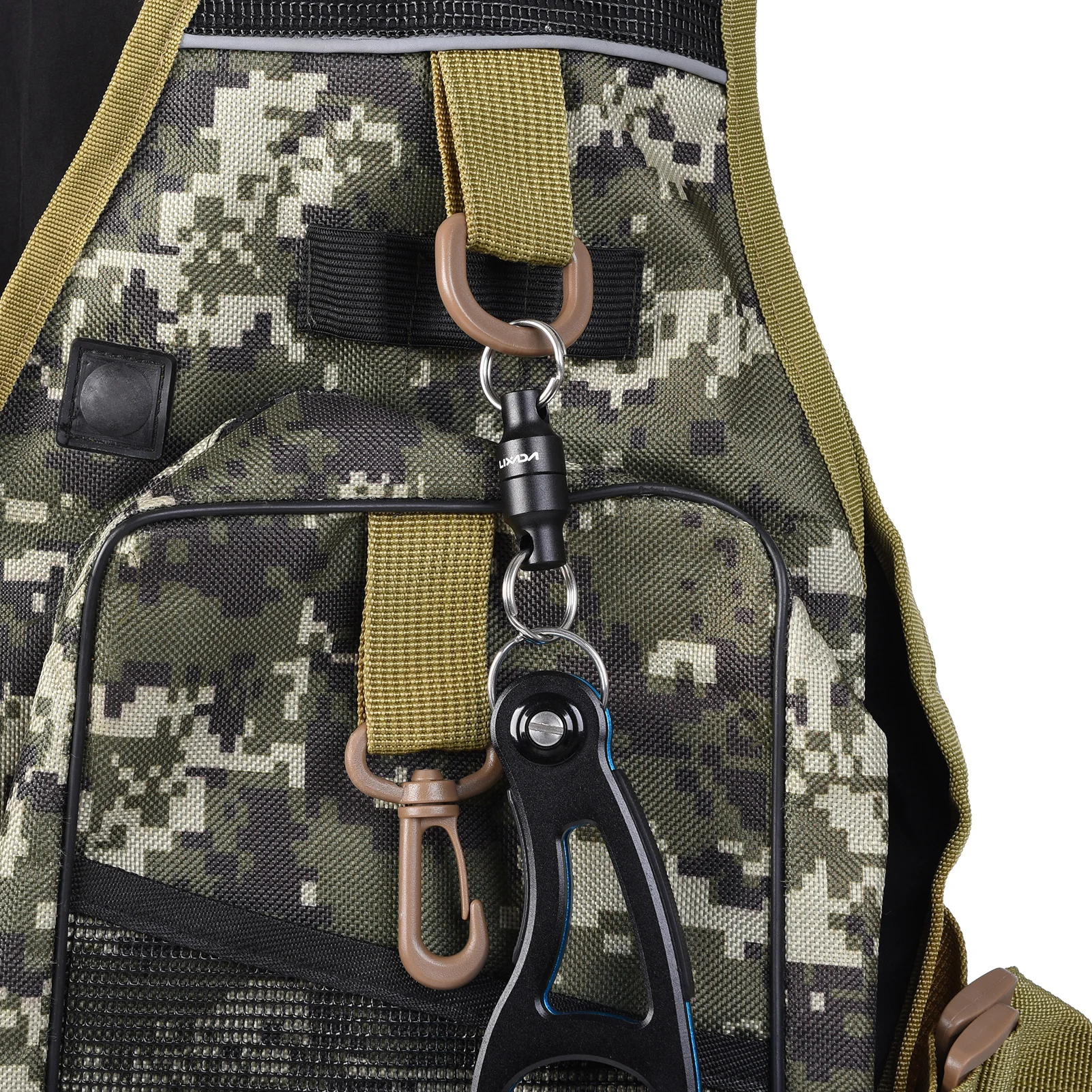 Lixada Fly Fishing Magnetyczny uchwyt zwalniający sieć Keeper Magnes Klips Złącze podbieraka — zdjęcie 5