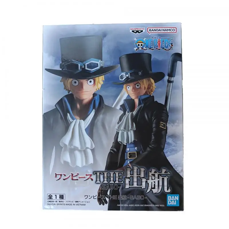 In Stock Banpresto Set Sail One Piece Sabo Figure Anime Original Genuine Boxed Model Child Toy Festival Gift