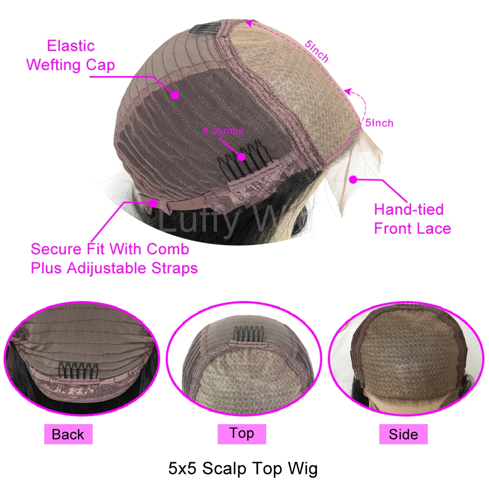 الأفرو غريب مجعد 5x5 بولي Silk قاعدة خصلات الشعر المستعار الإنسان البرازيلي ريمي 13x6 HD الدانتيل شعر مستعار أمامي 200 الكثافة إغلاق شعر مستعار للنساء السود