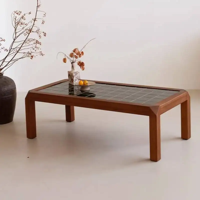 

European Decoration Coffee Tables Luxury Brown Designer Salon Coffee Tables Living Room Apartment Muebles Para Hogar Furniture