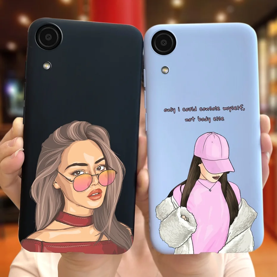 For Samsung Galaxy A03 Core Case Girl Cute Soft Silicone Phone Cover For Samsung A03 Core Fundas GalaxyA03 A 03 Core A032F Shell